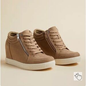 Torrid Tan Women's Wedge Sneakers